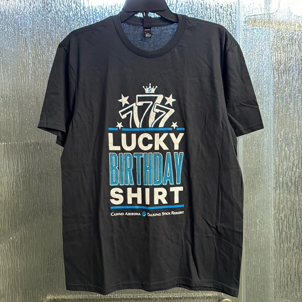 Lucky 7 birthday T-shirt